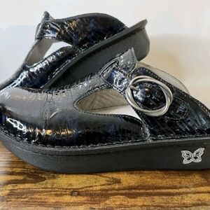 Stylish Alegria "Ocean Surf" Clog Size 36 / 6M